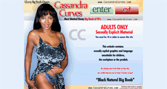 Desktop Screenshot of cassandracurves.com