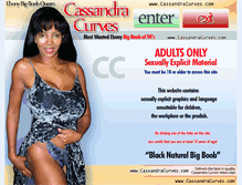 Tablet Screenshot of cassandracurves.com